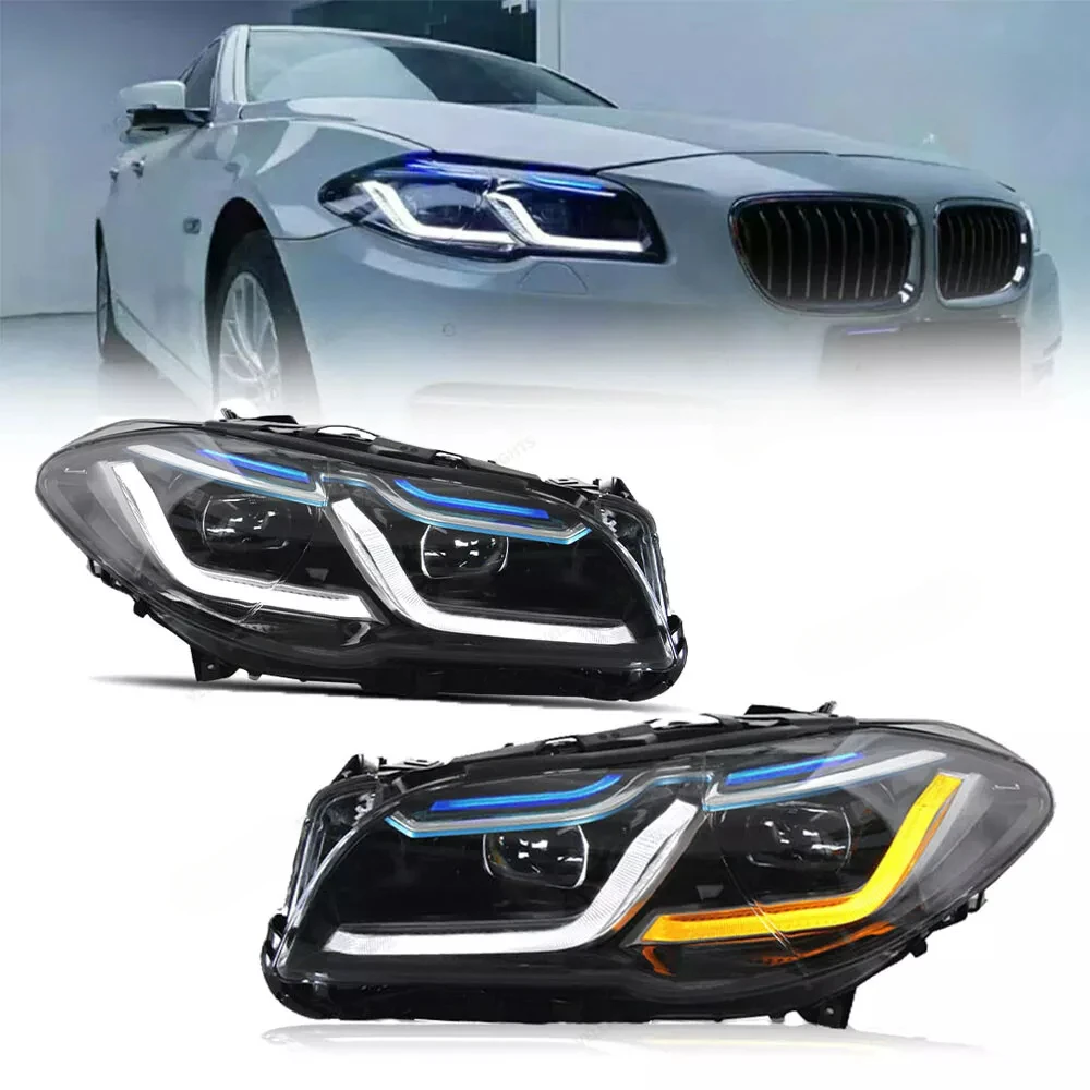 

Pair HID/Xenon Headlight Assembly w/AFS Fit for 2010-2013 BMW 5 Series F10 F11 528i 535i Headlamp LH+RH