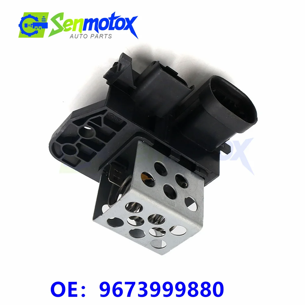 9673999880 9662872380 1267J4 9827870080 سخان المحرك المقاوم للمروحة لسيتروين C1 05-14 C4 بيرلينجو بيجو 108 301 307 3008 5008 #4