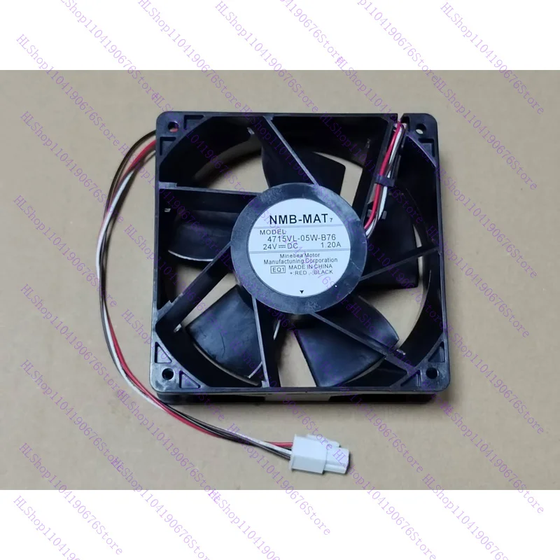 

Original FOR NMB 4715VL-05W-B76 DC24V 1.20A 120mm*38mm 12CM ABB drive fan ACS880/580