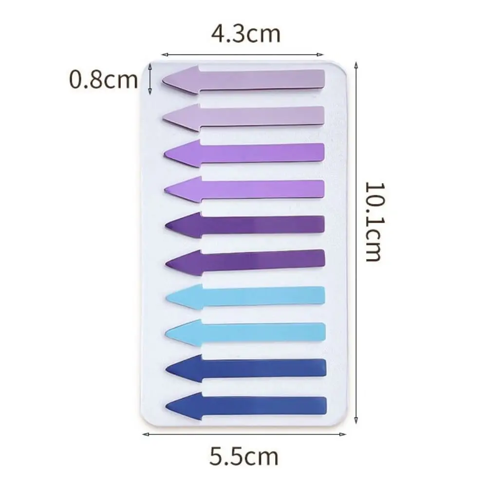 Index Lesezeichen fluor zierende Index Tabs Planer Aufkleber Lesen Etikett Seite Marker Papier selbst klebende Aufkleber Index Office