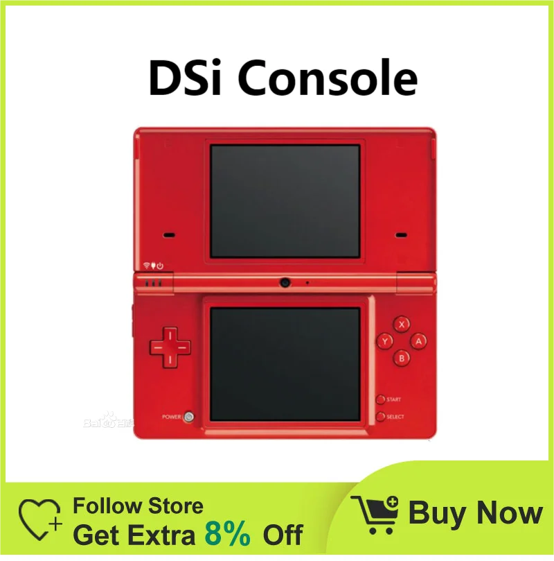 

Original Used For DSi Game Console For DSi Palm game With to configure R4+64GB memory card/ Including 7320 free games