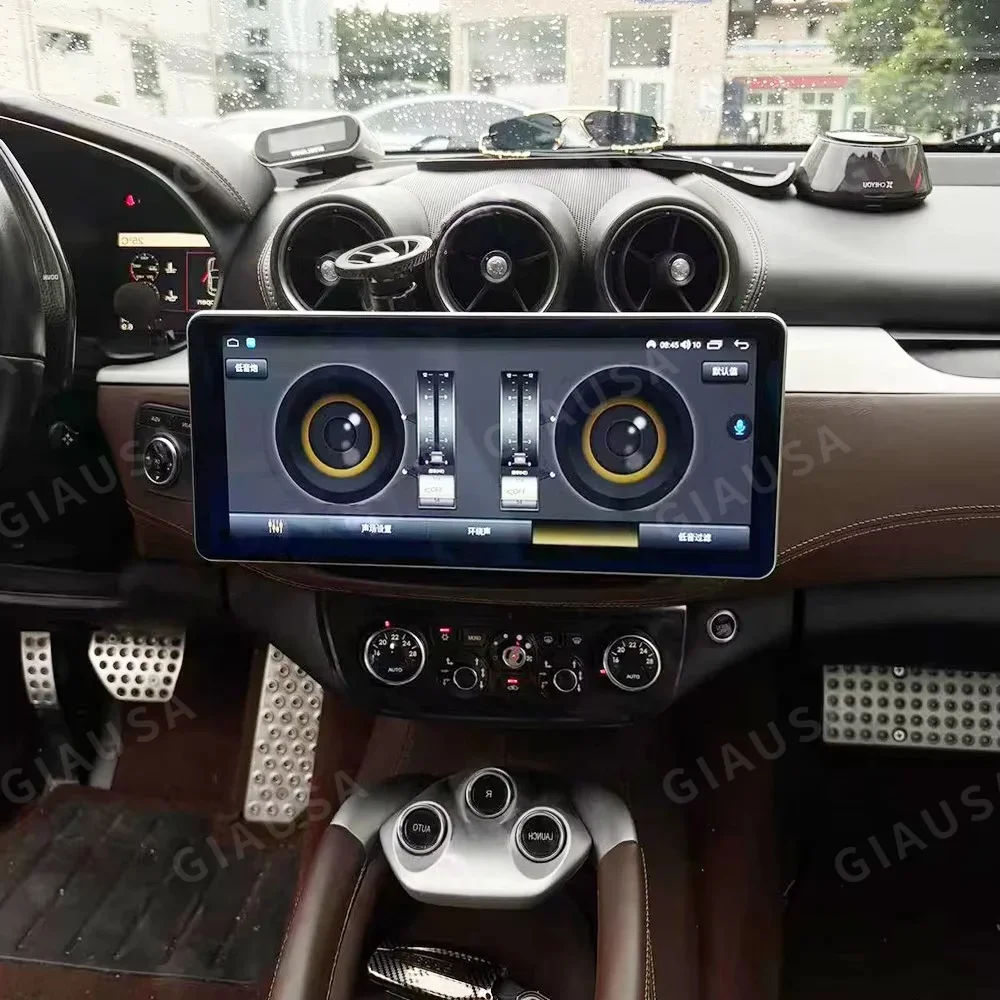 Android14 Car Multimedia Player For Ferrari FF 2011-2016 LHD RHD GPS Navigation Auto Stereo 12.3  Car Radio Tape DSP CarPlay