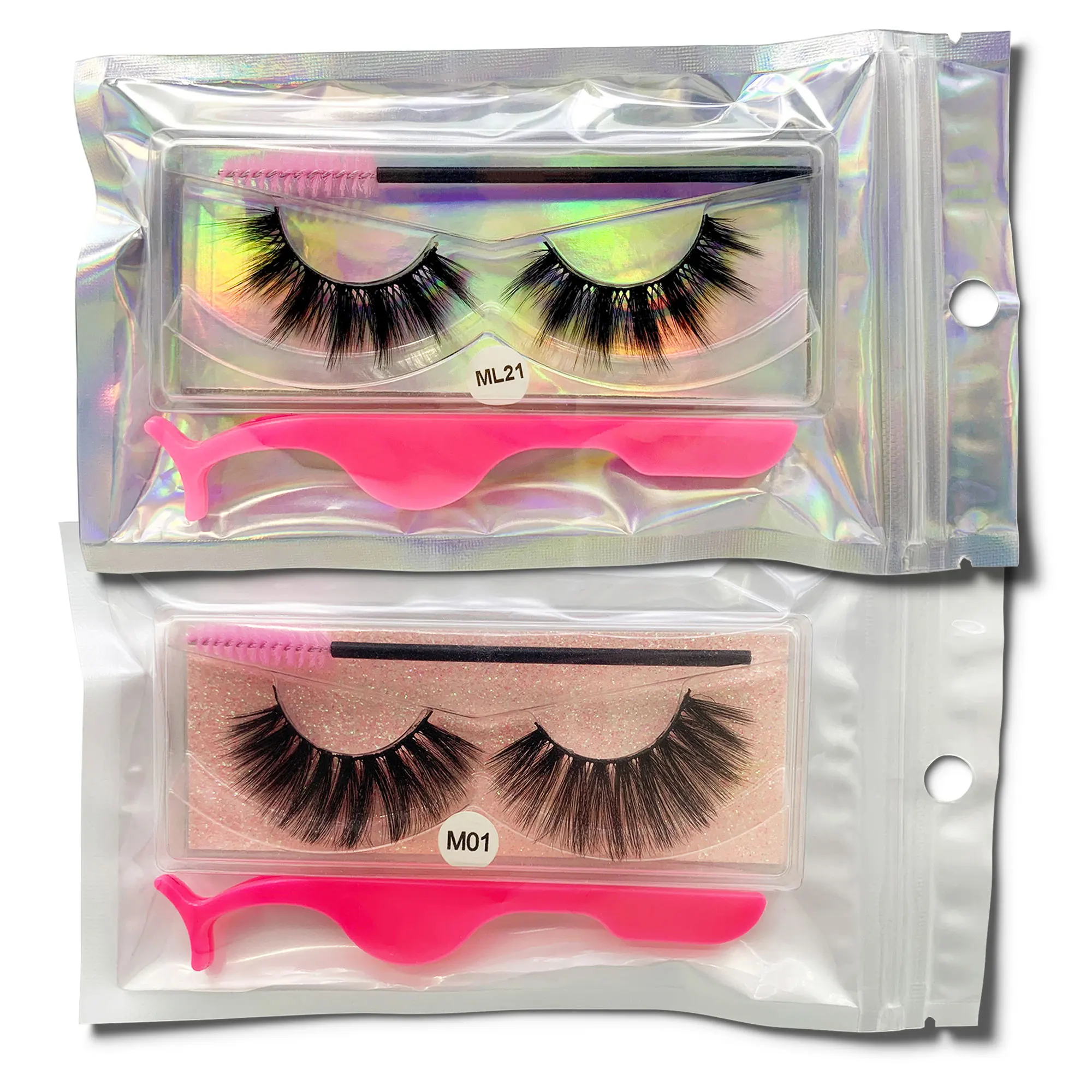 

Mink Lashes 10/30/80/120 Pcs Lashes Set Wholesale Natural Soft false Eyelashes Dramatic Lashes Makeup False Lashes In Bulk