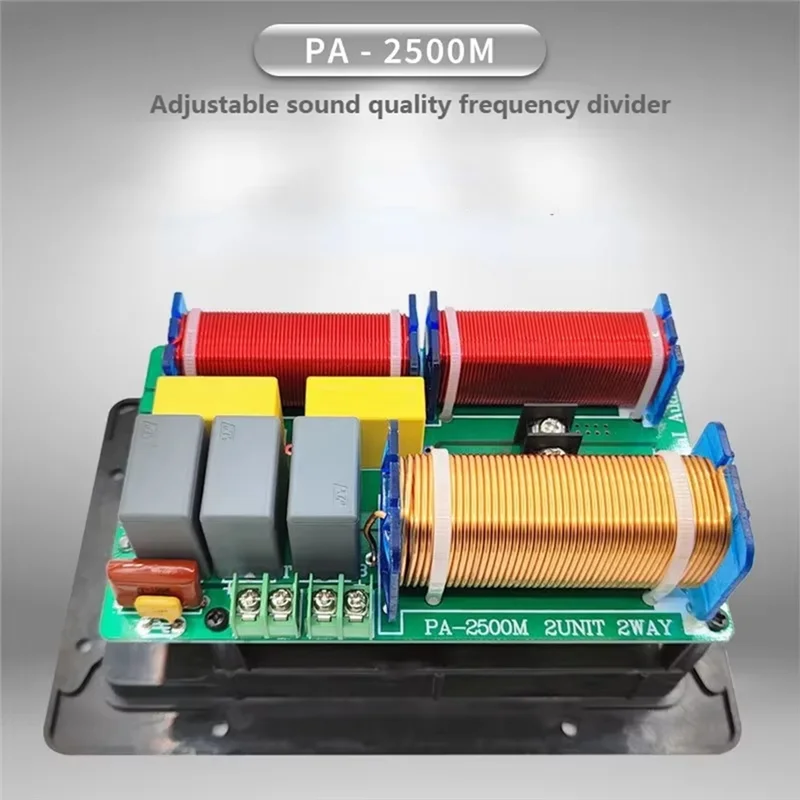 Y45A-Stereo Filter Geräte 800 W 2 Weg Hifi Höhen Bass Frequenz Teiler Home Video Sound Hause Lautsprecher DIY
