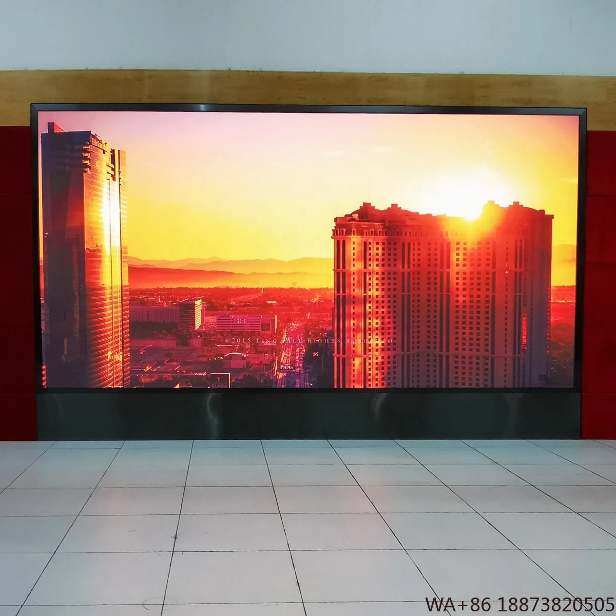 

LED Display P1.86 Advertisement 3840Hz Indoor Video Wall Mount Screen for Showroom and Meeting Room