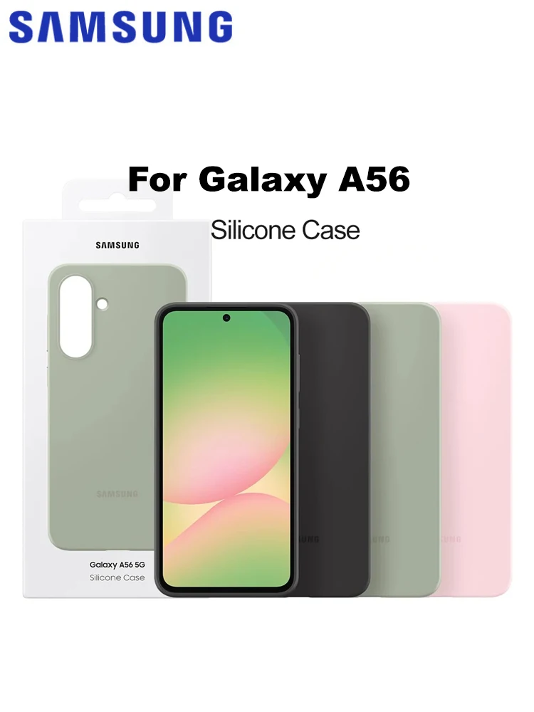 Oryginalne silikonowe etui Samsung Galaxy A56 5G do Galaxy A56 Luksusowe, miękkie w dotyku, silikonowe etui ochronne EF-PA566 — zdjęcie produktu 7