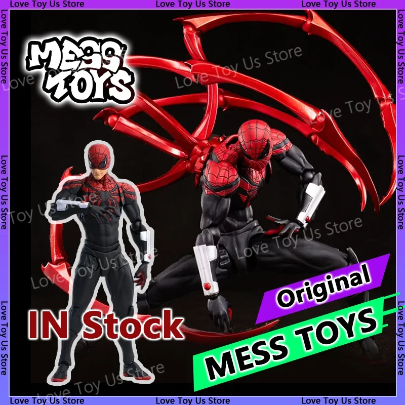 

Mess Toys & Ct Toys Полный спектр черного костюма Сосед Человек-паук Mafex Daredevil 223 Росомаха 096 Бэтмен 126, экшн-фигурка 2,0 игрушки