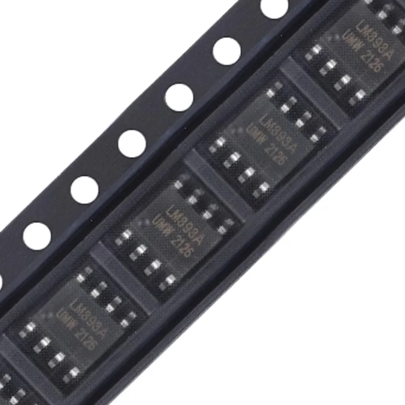 10Pcs New Original Lm393Adr Lm393A Sop-8 Low Power Consumption Low Offset Voltage Dual Comparator Chip