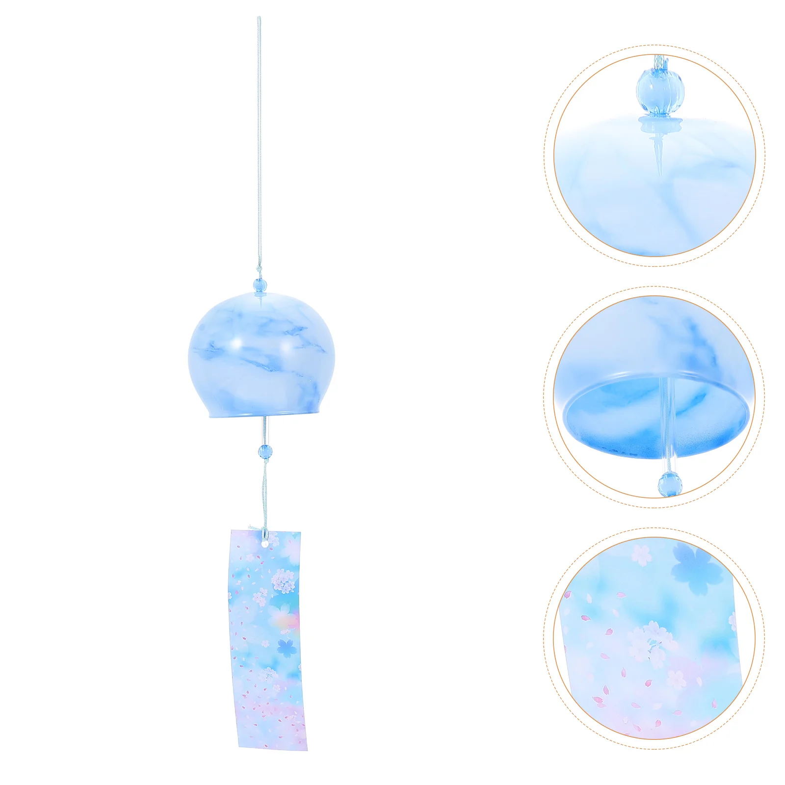 

Marble Wind Chime for Garden Wedding Decor Japanese Style Bells Chimes Pendant Gummies Outdoor Decorations Pendants