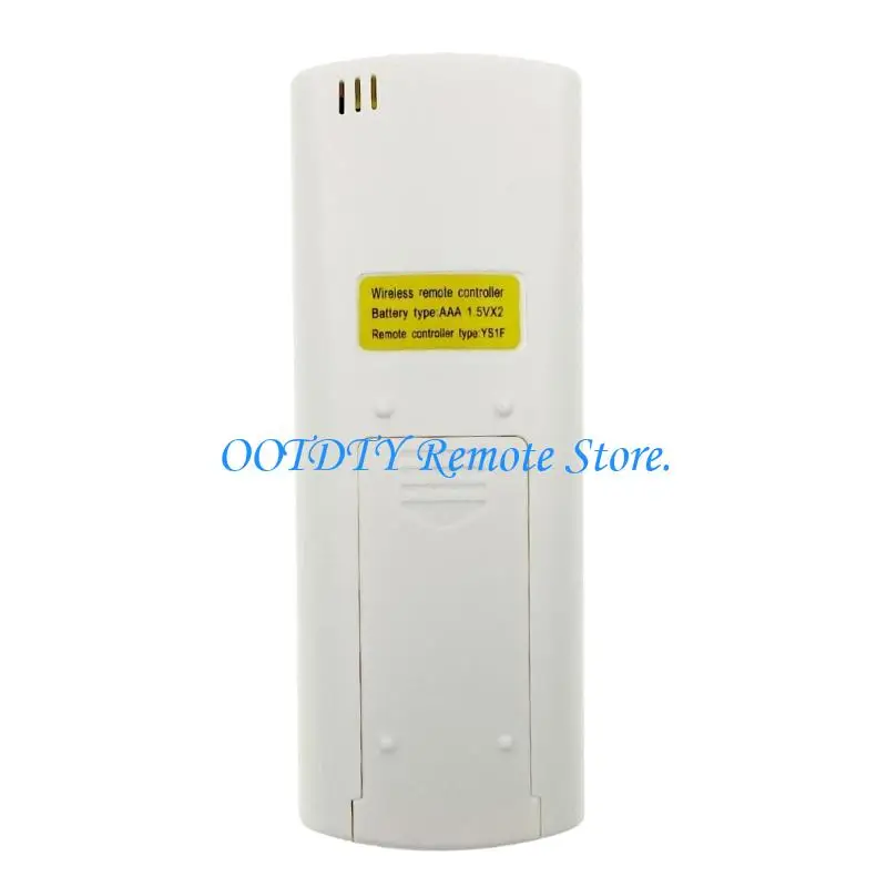 Reemplazo remoto aire acondicionado fácil controlar para modelos Y512F Y512 YS1FF YS1FA controlador largo alcance