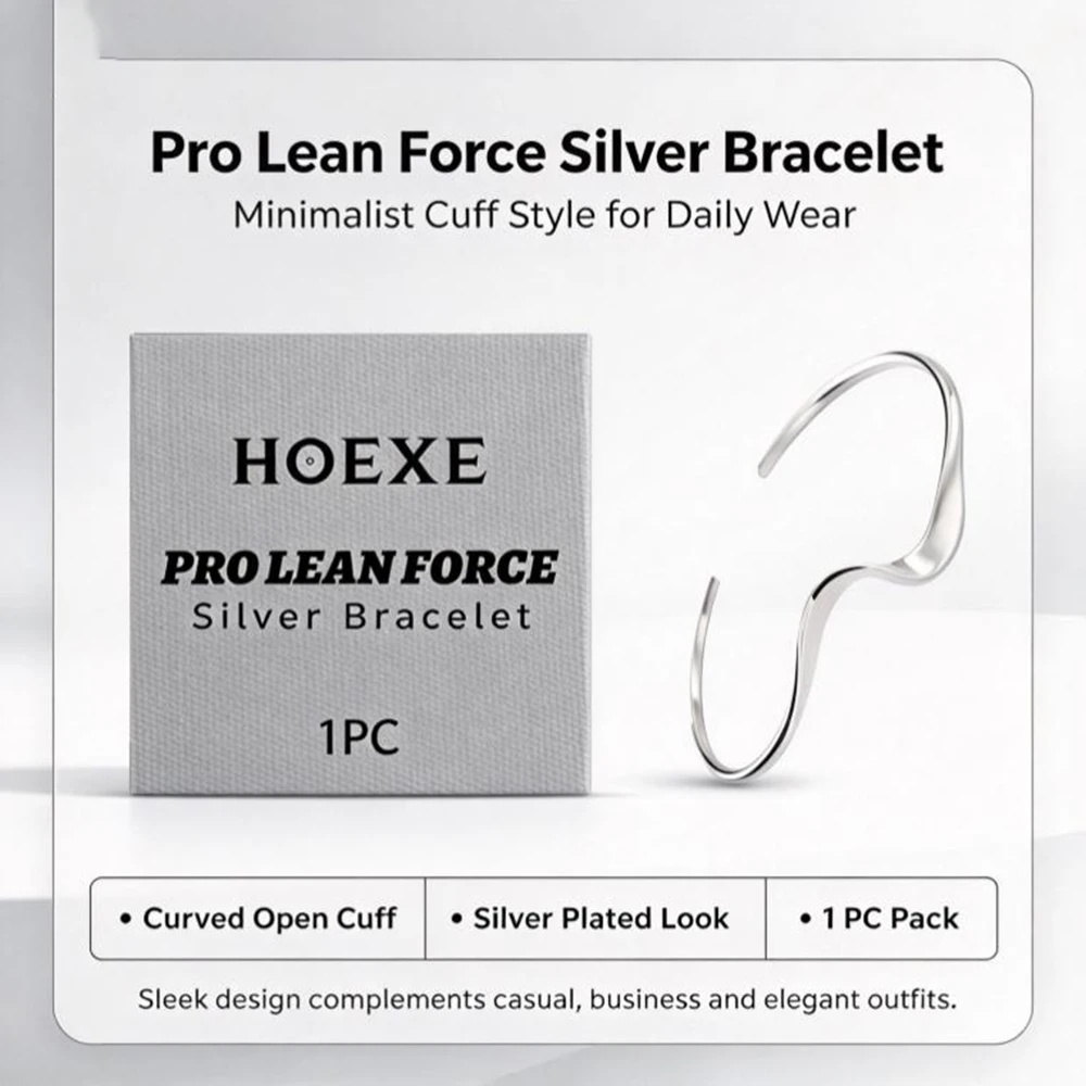 Women's irregular twisted open cuff silver bracelet, adjustable simple and fashionable bracelet gift
