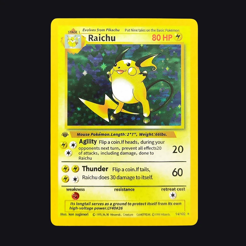 Bricolage 1999 POKEMON jeu anglais 1ère édition Charizard Blastoise Venusaur Holo Anime jeu Collection carte jouet