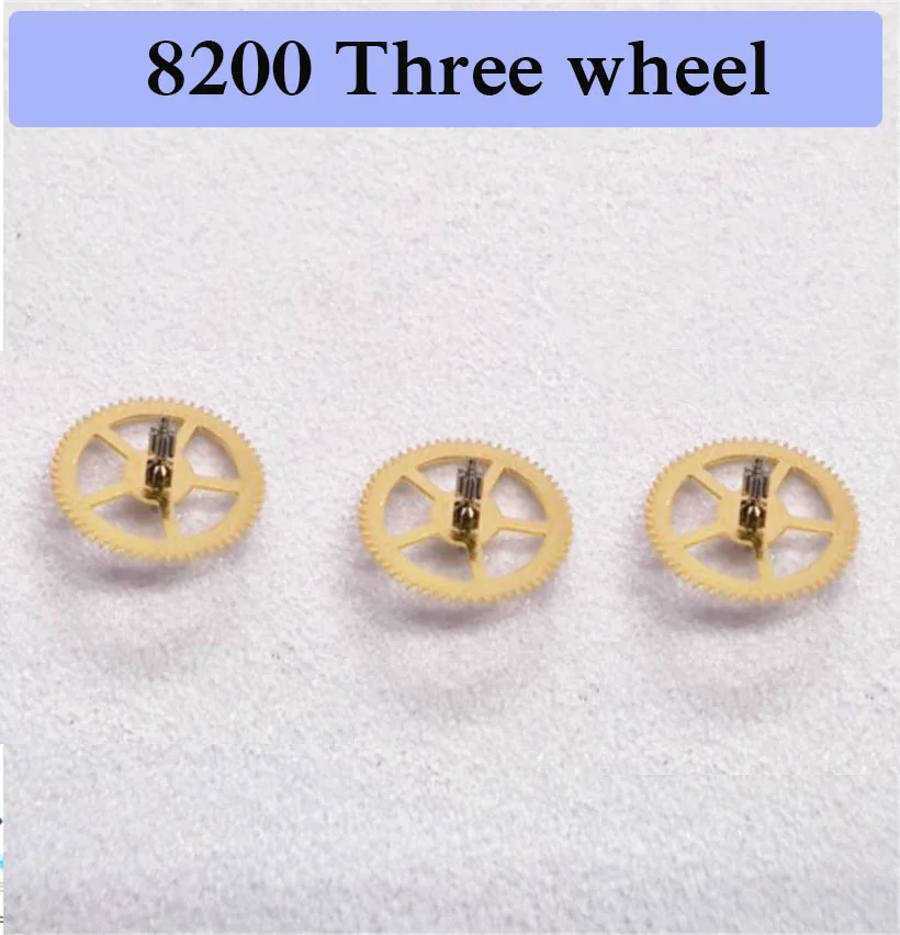 

Аксессуары для часового механизма, сидящие для механизма 8200, трехколесный механизм 8200, механические запасные части для часов