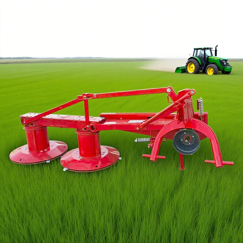 

Drum Mower For Large Areas Residential Lawn Maintenance 2 Disc Mower Tractor Side Grass Cutting Machine Lawn Mower Price