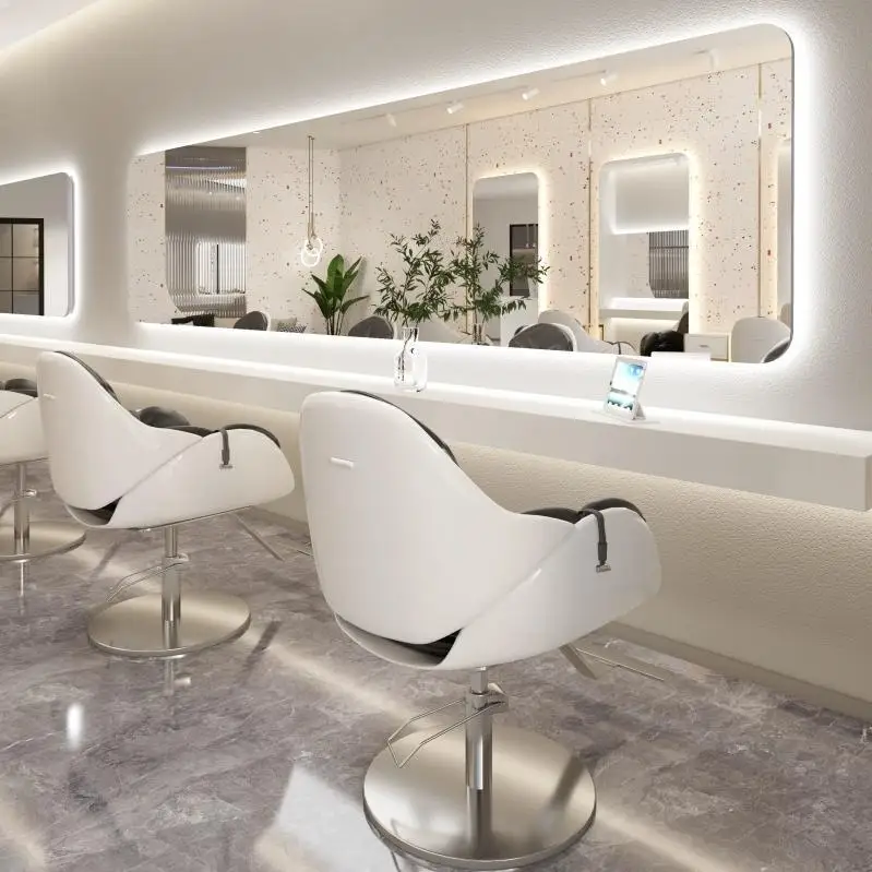

Internet celebrity hair salon mirror table hair salon special wall hanging wall dyeing and ironing hair cutting large mirror