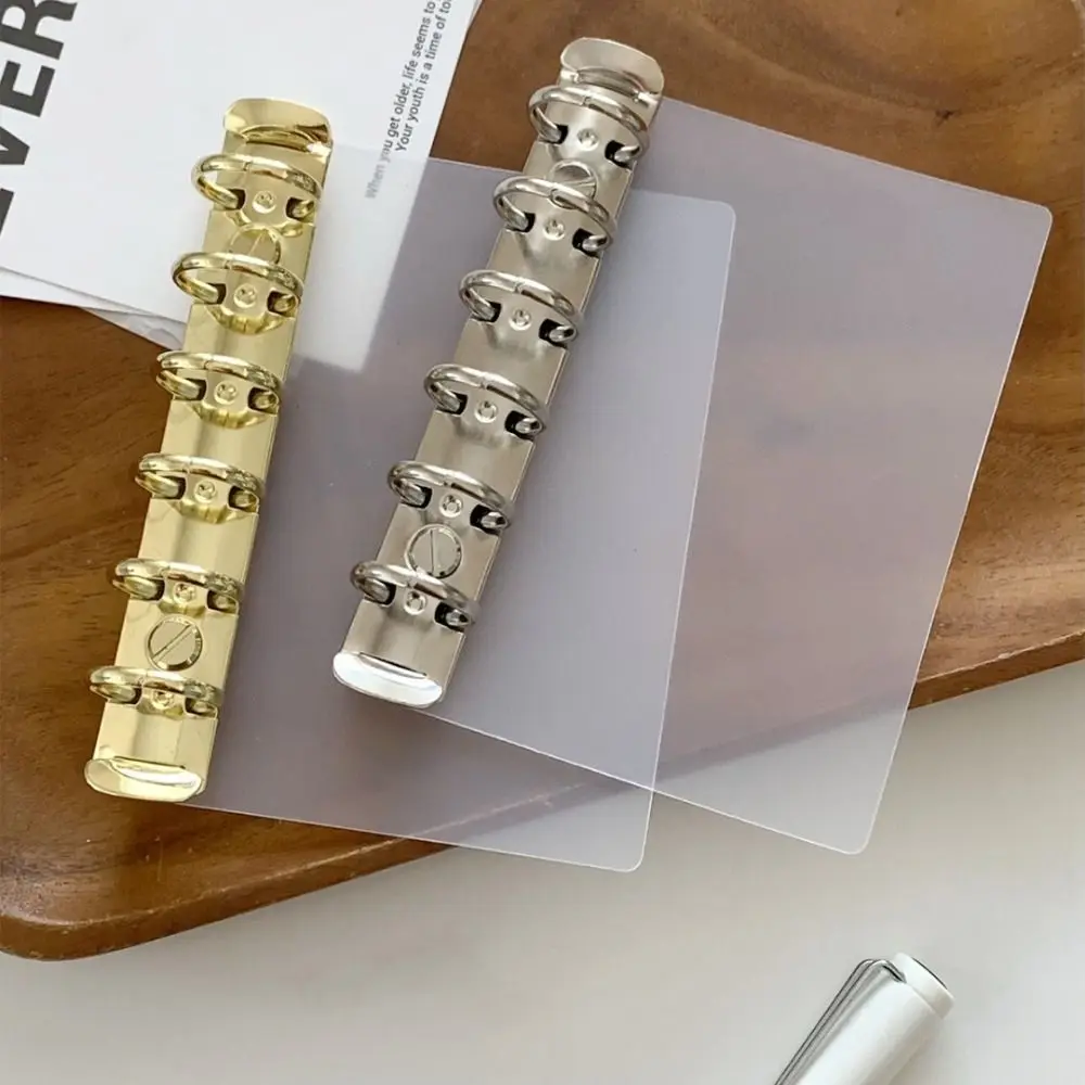 

M5 A7 Loose Leaf Side Insert Board Pad Secondary Ring Handmade Clip Binder Clip Office Supplies Stationery DIY Partition