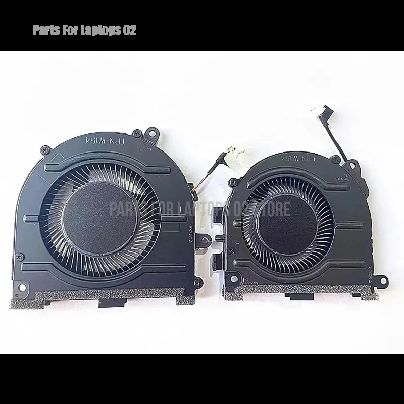 Pp Replacement CPU GPU Cooling Fan for HP Pavilion Plus 14-EH 14T-EH000 14-EH1299NR 14-EH0025TU TPN-W154 N10440-001 N10439-001