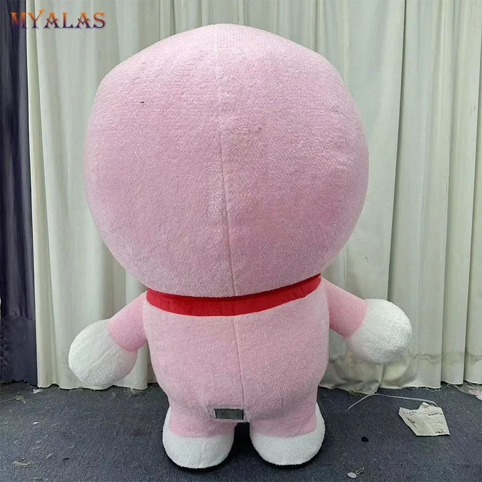 Kostium Maskotki Dla Dorosłych, Nadmuchiwany Kot, Kostium Maskotki Robocat, Kostium Doraemon, Fantazyjne Przebranie Cosplay, Super Bez Baterii