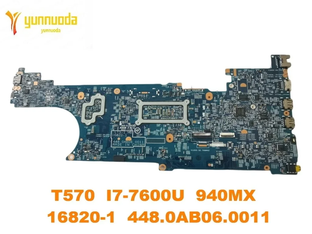 Imagem -02 - Original para Thinkpad Lenovo T570 Portátil Placa-mãe T570 I77600u 940mx 168201 448.0ab06. 0011 Testado Bom