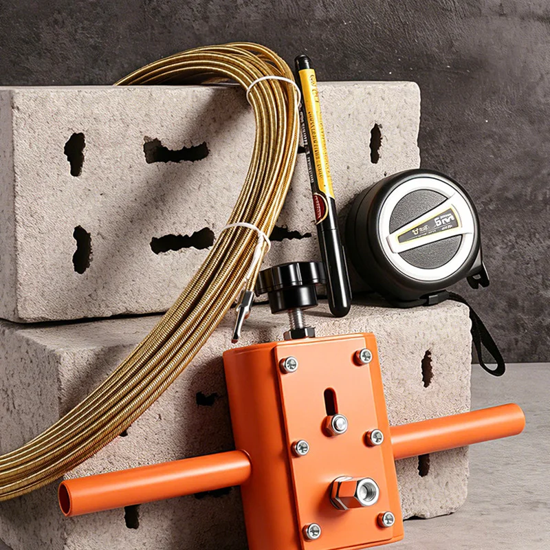 Semi Automatic Wall Wiring Machine Portable Anti-Jamming Cable Threading Tool Electric Drill Conduit Pipe Construction Tool image 6
