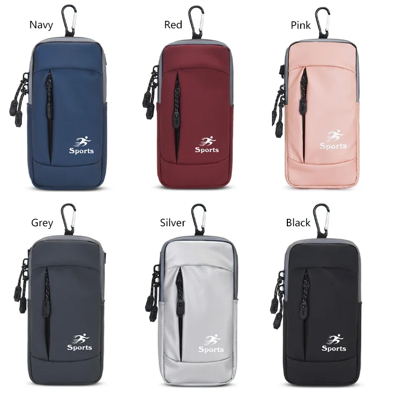 Sports Running Arm Bag Hiking Backpack Accessories Fitness Key Bag Outdoor Cellphone Case Cycling Sling Bag Strap Buckle Purse