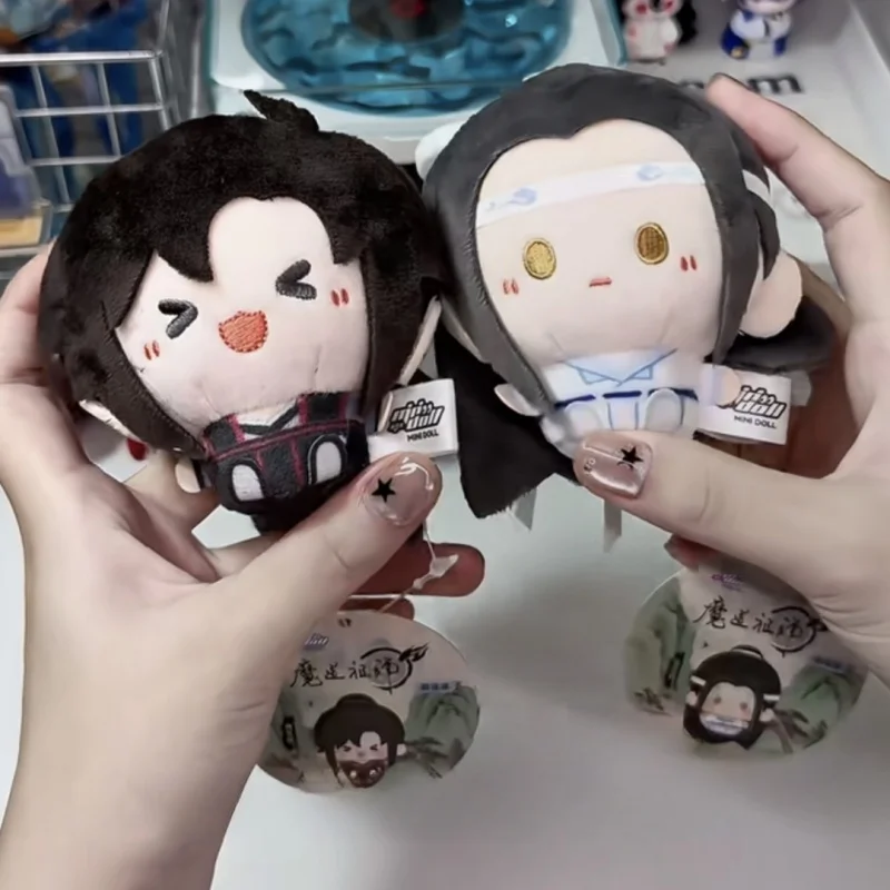 

Genuine Mo Dao Zu Shi 8cm Plush Dolls Riding And Shooting Style Youth Style Wei Wuxian Lan Wangji Lanzhan Pendant Keychain Toys