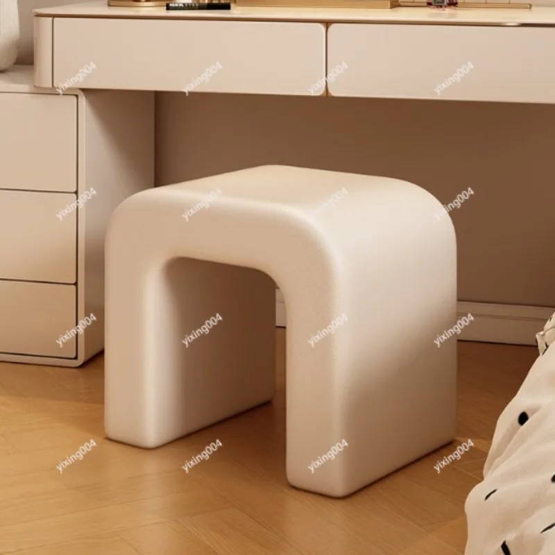 Household Dressing Stool, Single Chair for Bedroom Cloakroom and Makeup Table