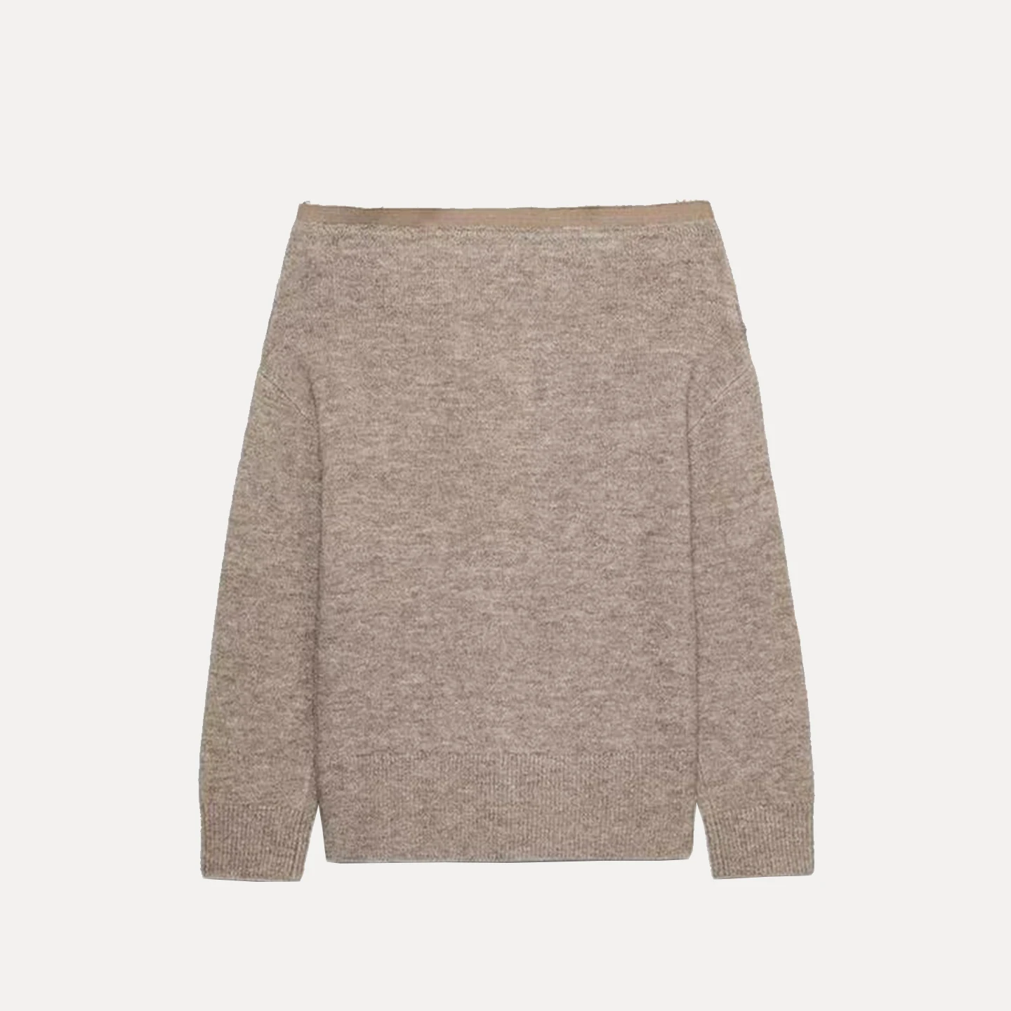 Z Sweet Faion Casacos de malha de um ombro para mulheres Sli Personali European Sle Long Sve Color Card...