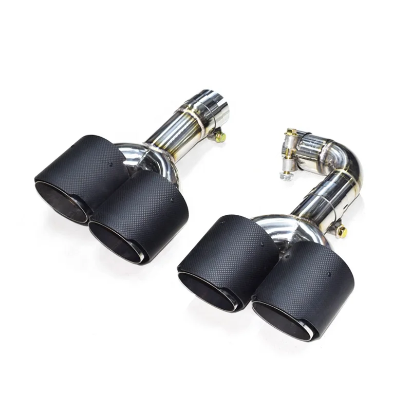 SYPES Black matte carbon fiber 25i Muffler Tailpipe 30i exhaust system X3 Muffler Tip G01 Exhaust Pipe G08 X4 Diffuser