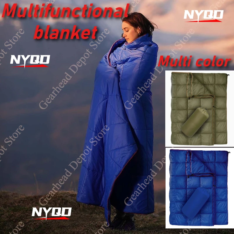 Multi Function Travel Blanket Moisture Proof Mat Camping Hiking Car Trip Outdoor Portable Dirt Resistant Water Repellent Park