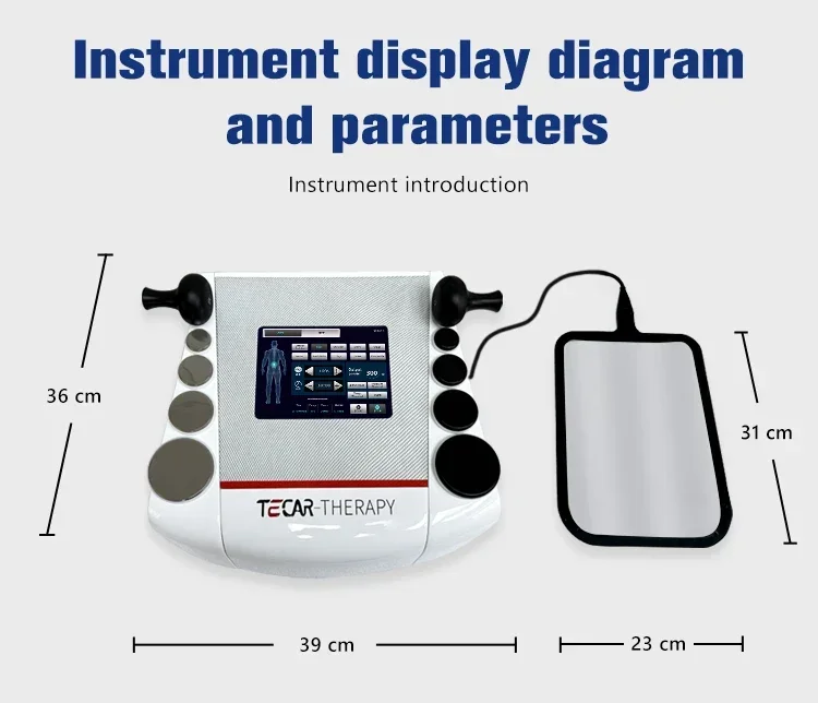 多機能理学療法装置,Tecar美容機器,セットとキャップハンドル,鎮痛剤