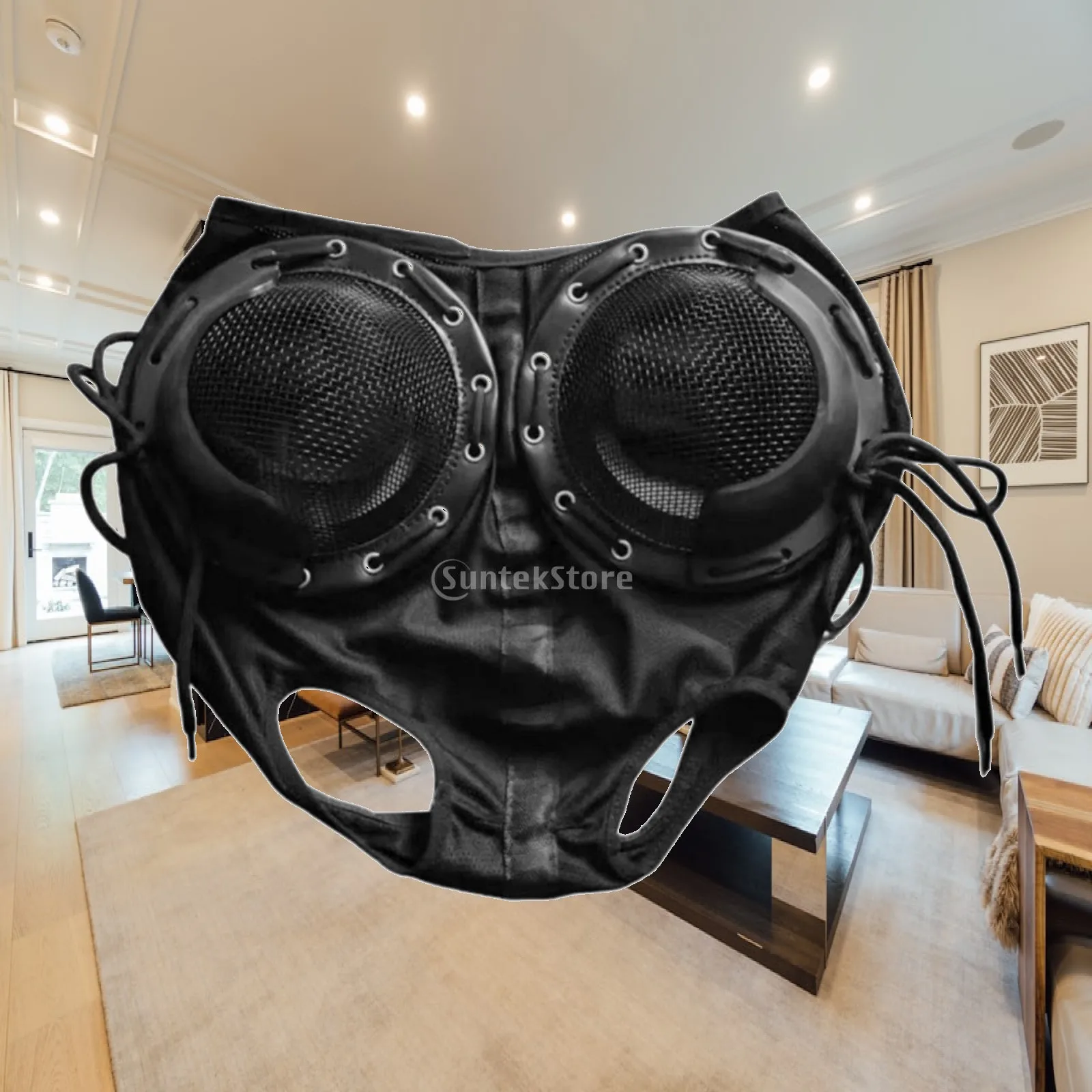 Mesh Horse Goggles Anti Fly Mask Style Eye Protector Steel Mesh Core Equestrian Gear for Training Racing and Turnout