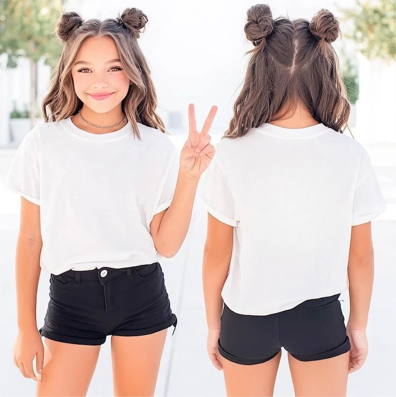 

Летние однотонные хлопковые футболки унисекс с круглым вырезом и коротким рукавом для пар, комфортная повседневная семейная одежда, коллекция 2026 года