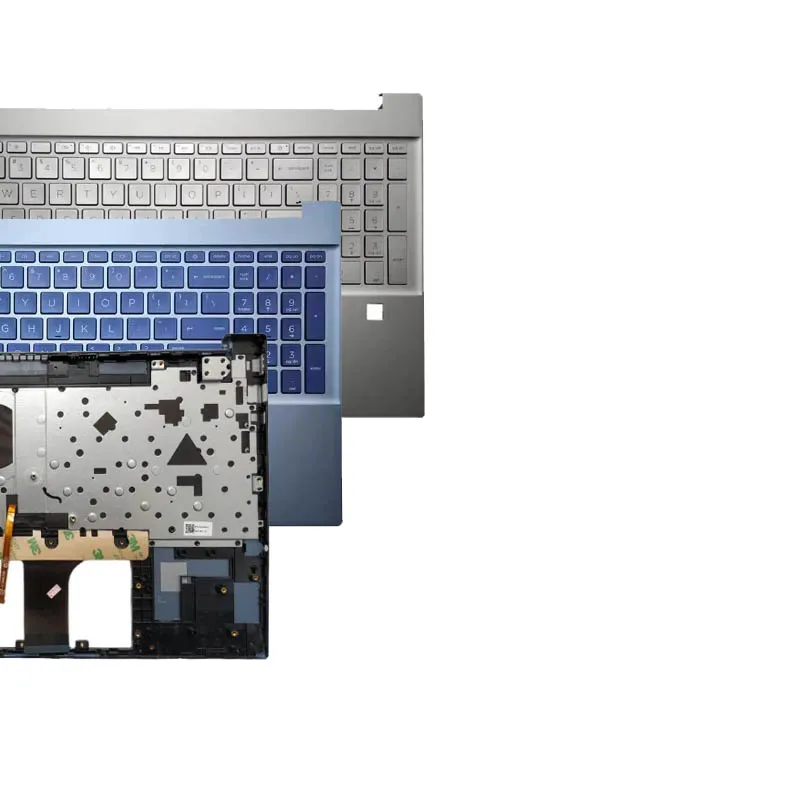 Nuevo para HP Pavilion 15-EG 15-EH 15Z-EH TPN-Q245 TPN-Q246 Reposamanos con teclado con huella digital/con retroiluminación M08910-001 M76638-001