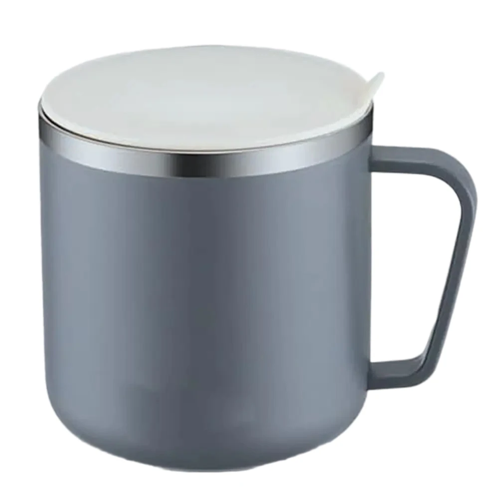 

Термокружка для домашнего офиса, двухслойная, из нержавеющей стали 304, с удобной ручкой для любителей кофе