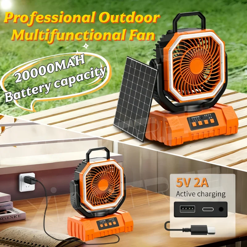 xiaotree-20000mah-battery-operated-fan-portable-rechargeable-desk-camping-fan-with-led-light-and-hook-outdoor-fan-for-tent-car