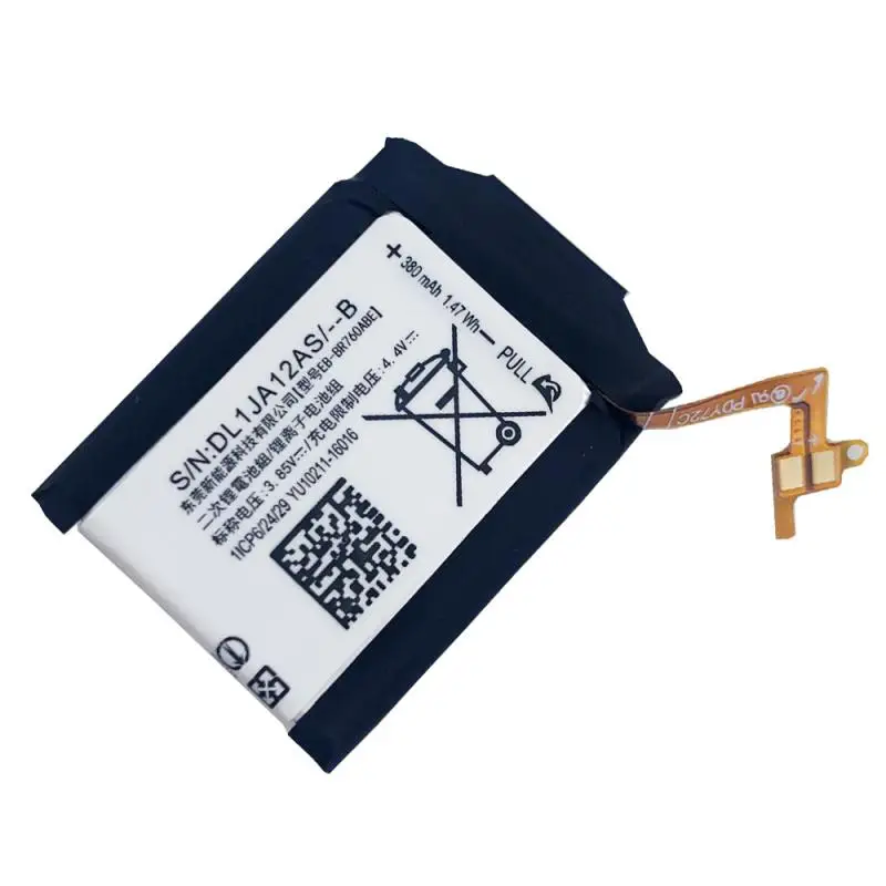 Replacement Battery For SAMSUNG Gear S3 Frontier / Classic SM-R770 EB-BR760ABE SM-R765S Genuine Smartwatch Batteria with Tools