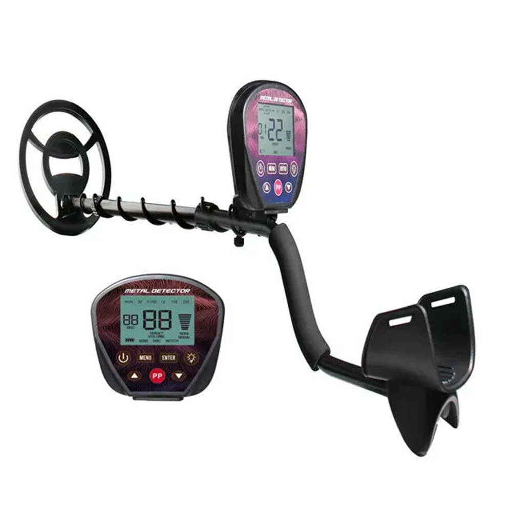 

MD-820 Metal Detector High Sensitivity Underground Gold Detector Adjustable Tracker 10" Waterproof Search Coil Treasure Search