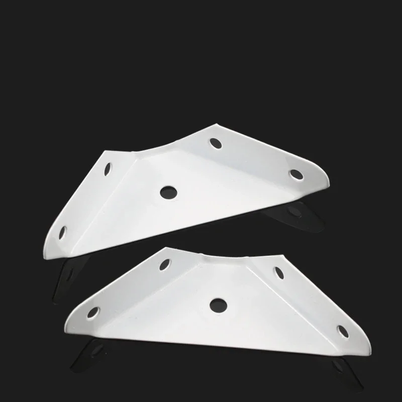10Pcs Triangular Fixed Angle Code Metal Angle Corner Brackets Furniture Connector Furniture Hardware