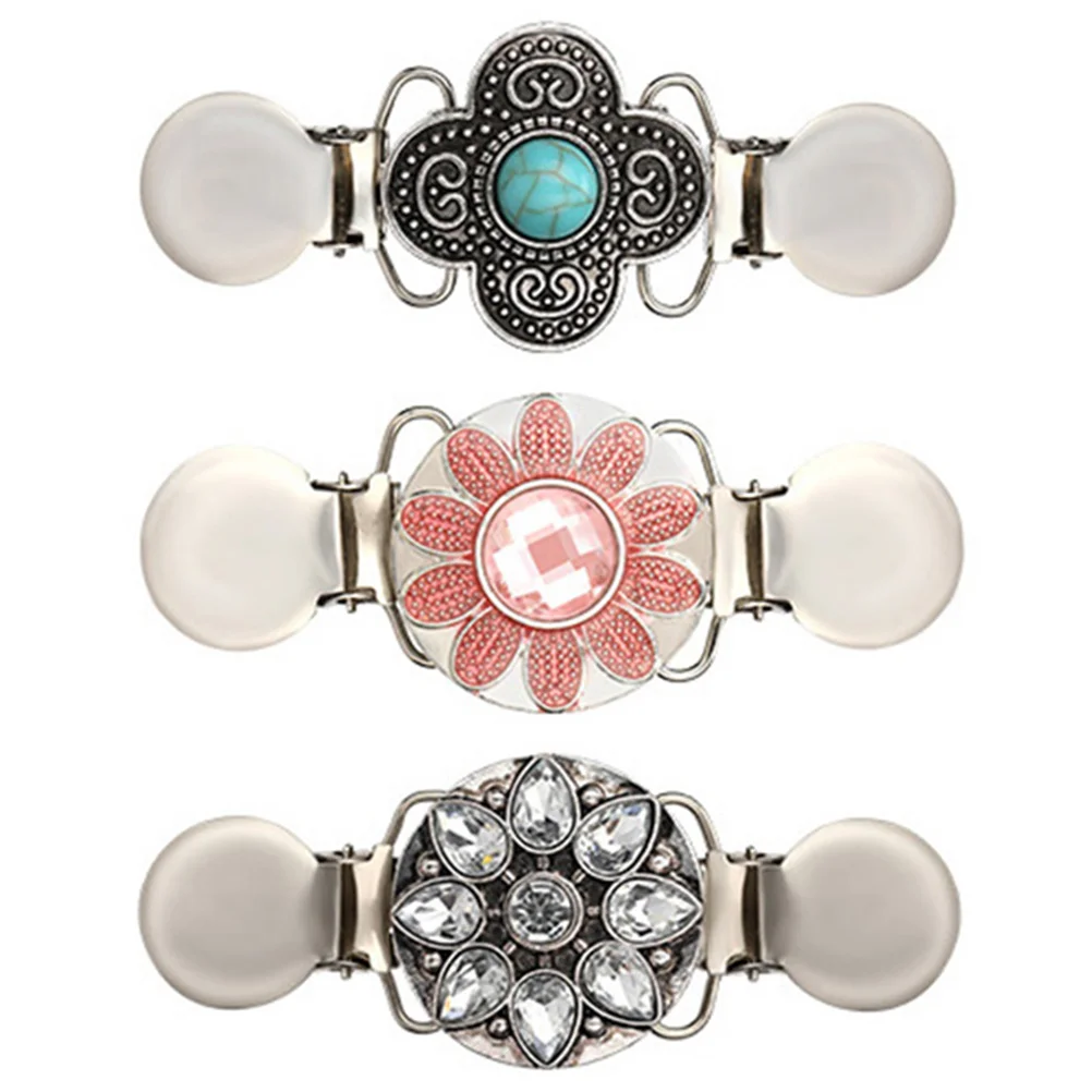 

Sweater Brooch Clip Anti-sweater Decorative Tighten Clap Decorate Woman Shawl Clips