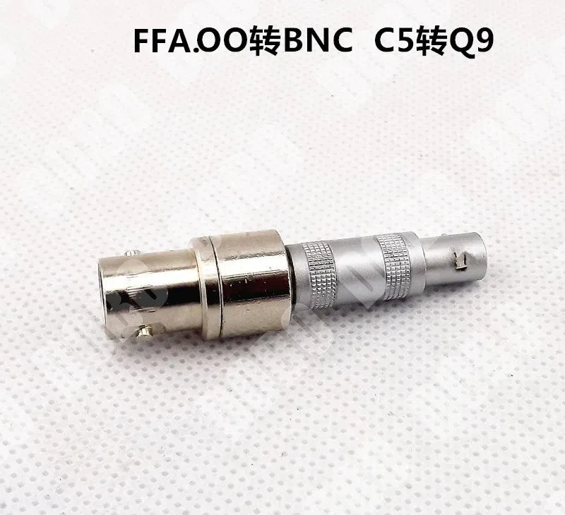 C5 Head Q9 Adapter Ultrasonic Flaw Detector FFA.00 to BNC Conversion C5 to Q9 Connector Plug