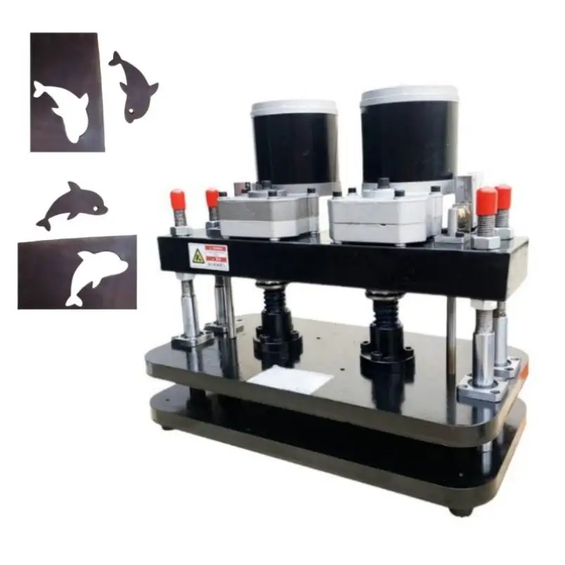 

Semi Automatic Die Cut Cutting Machine Paper Card Sticker Roll Box Desktop Press Creasing Die-Cutting Machine