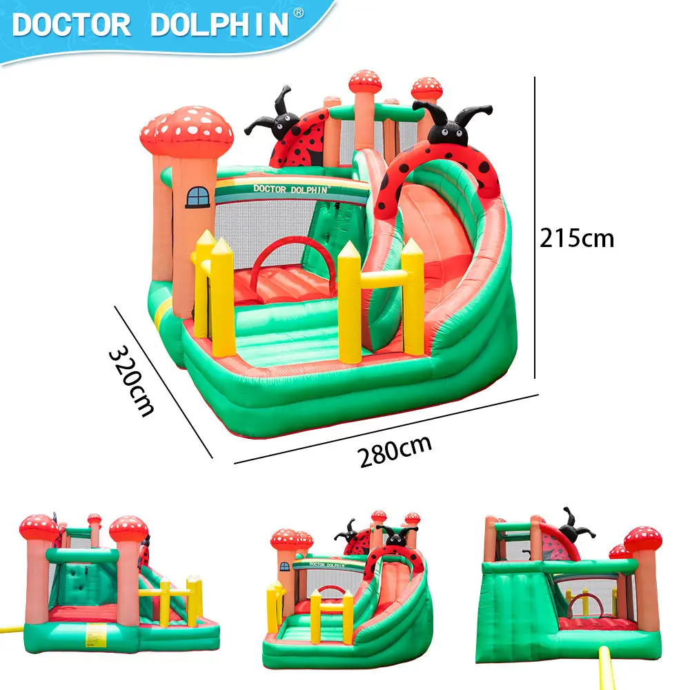 Children's Dolphin Jumping Castle Inflatable Castle Bounce House Inflatable Trampoline Manufacturer