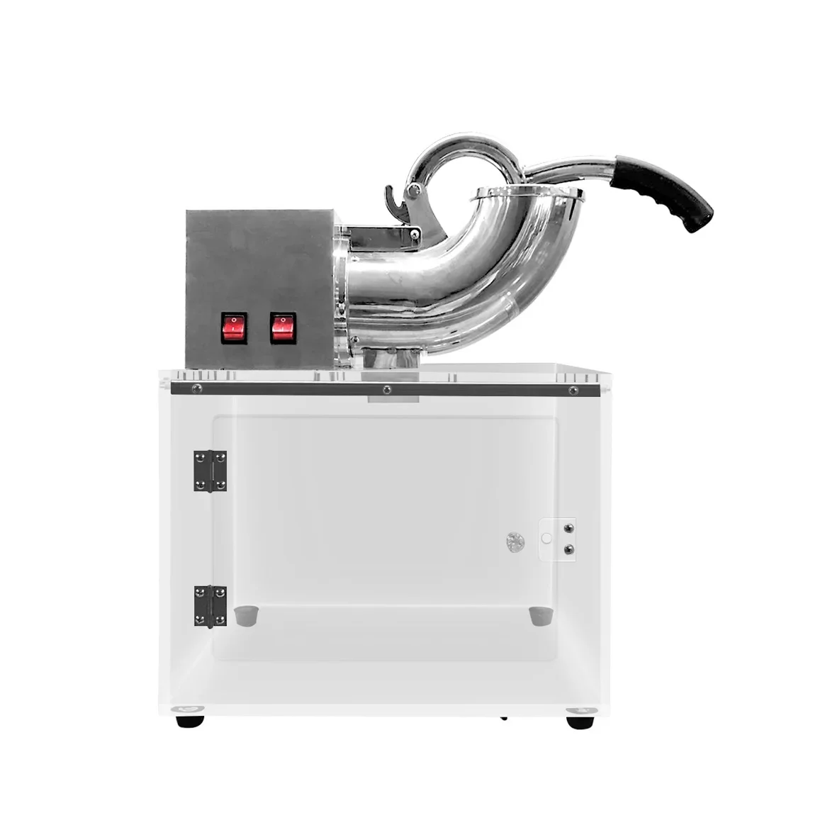 Stainless steel shaved ice machine commercial high power sand ice flake cotton cotton ice machine commercial kitchen seafood