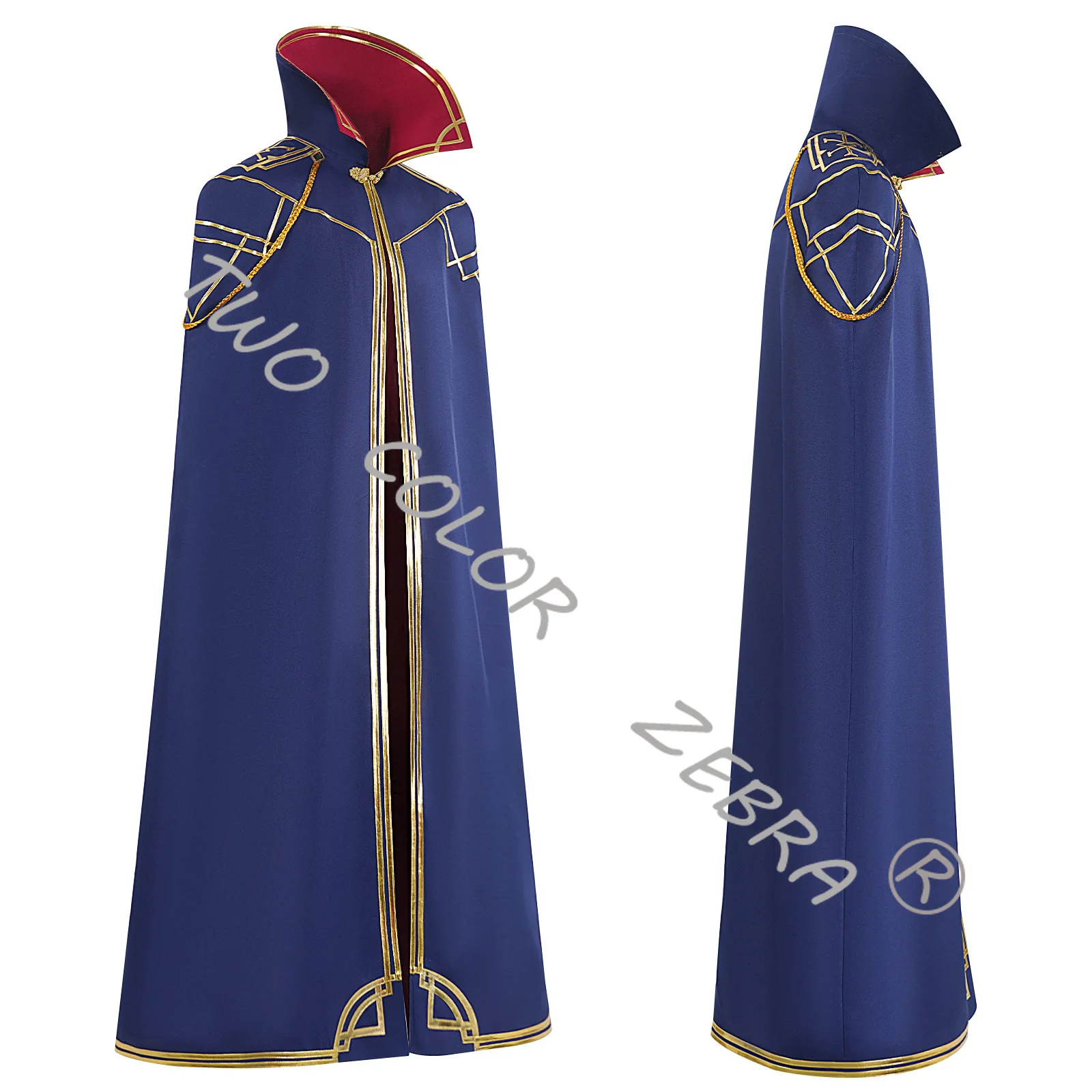 أزياء LoL Anime Arcane Caitlyn Kiramman التأثيرية عباءة زرقاء زي كرنفال الهالوين للنساء والفتيات #4