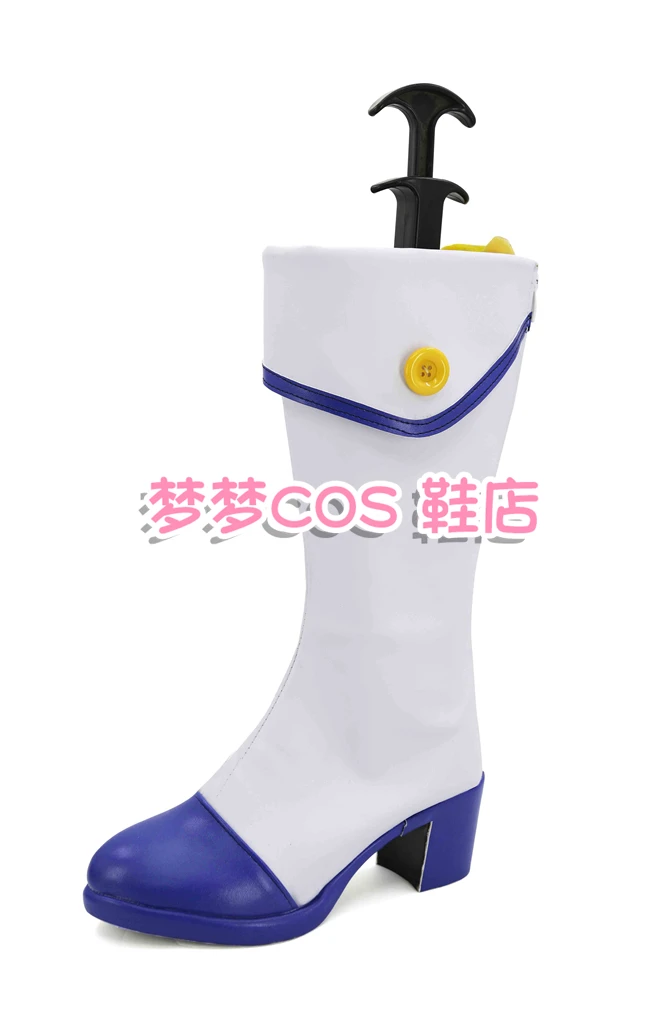 أحب لايف صن شاين أكورز القفز القلب كوروساوا روبي تأثيري أحذية اليدوية فو الأحذية الجلدية كرنفال أحذية حفلة الهالوين #3