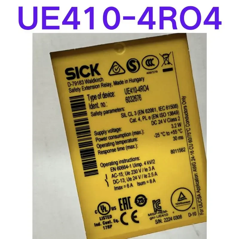 

Brand-new Safety relay UE410-4RO4