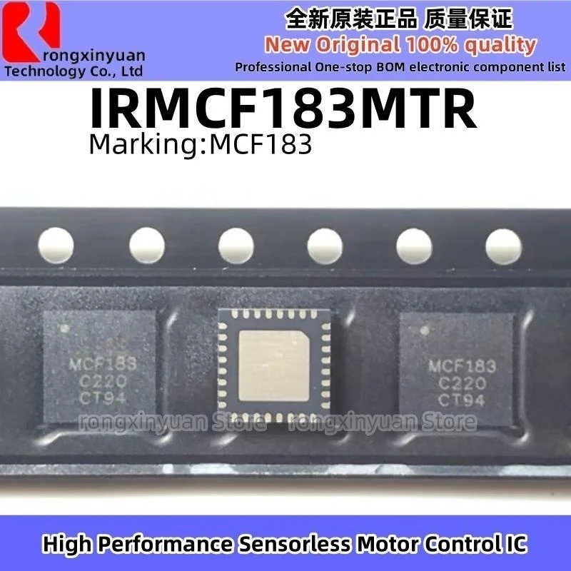 

1-5Pcs IRMCF183MTR MCF183 QFN-32 IRMCF183M IRMCF183 High Performance Sensorless Motor Control IC Original New 100% quality