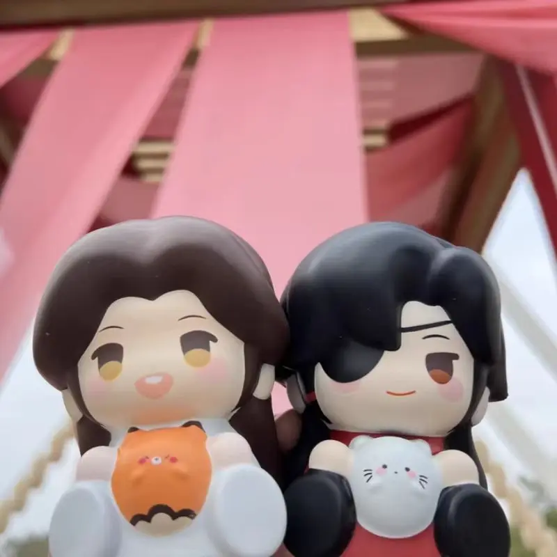 Xie Lian Hua Cheng Figura Tian Guan Ci Fu Tgcf Mochi Taba Squishy Fidget Toy Simpatico giocattolo di decompressione a rimbalzo lento Ridurre lo stress