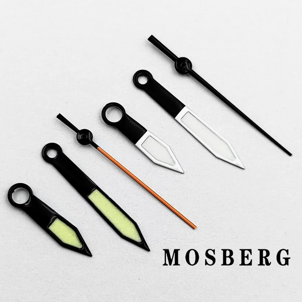 ساعة يد خضراء مضيئة تناسب NH35 NH36 ETA 2824 2836 ميوتا 8215 8205 821A DG2813 3804 ملحقات الحركة الأوتوماتيكية